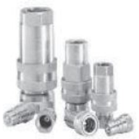 STUCCHI Quick Couplers (with Poppet Valves): 3571 PSI, 3/4 in. NPT Female Thread, 3/4 NPT Male Tip 237307